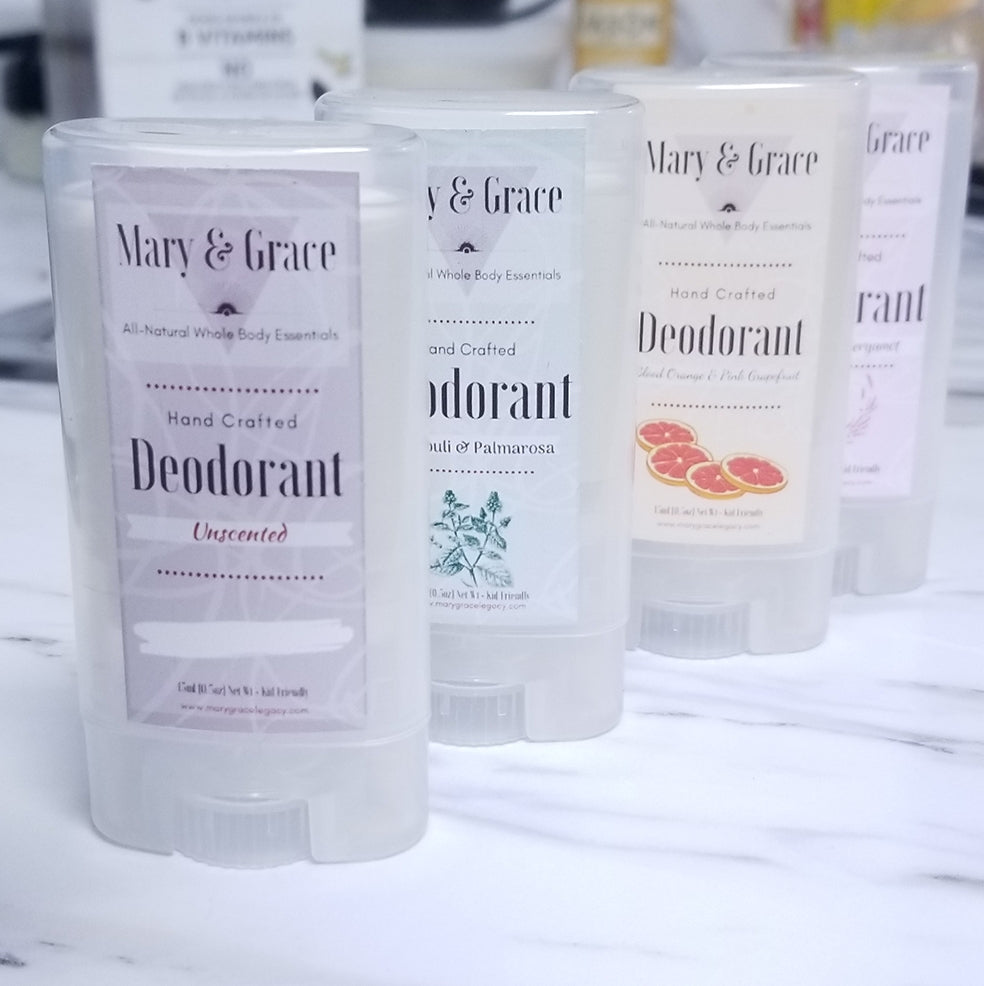 Sample Deodorants Mary & Grace AllNatural Whole Body Essentials