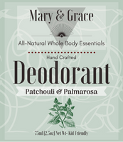 Patchouli & Palmarosa Deodorant