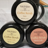 Coffee Scrub 3 Jar Sample Set